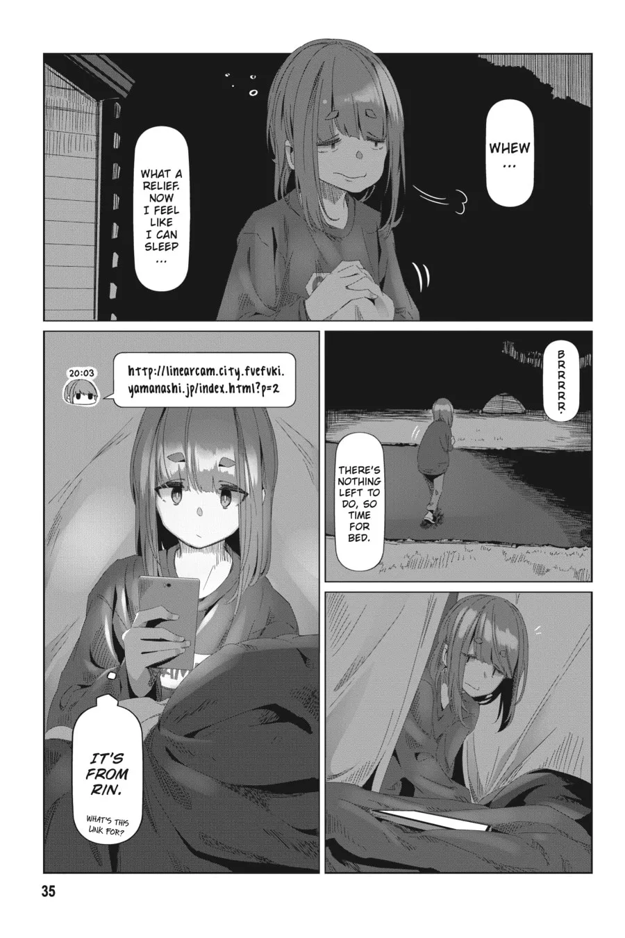 Read Laid-Back Camp chapter 77 image 6 on Lezhin