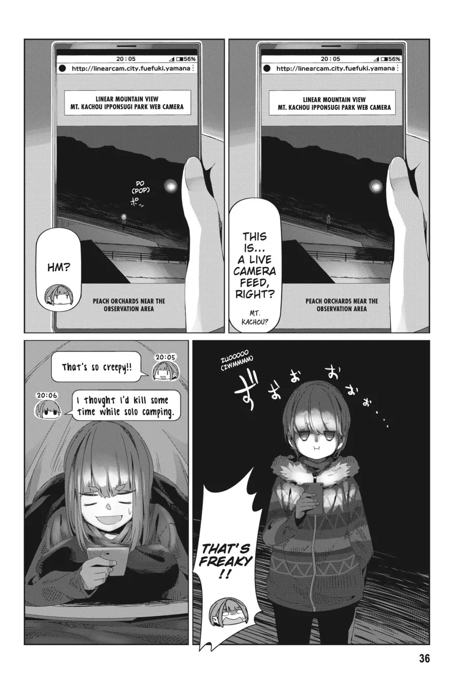 Read Laid-Back Camp chapter 77 image 7 on Lezhin
