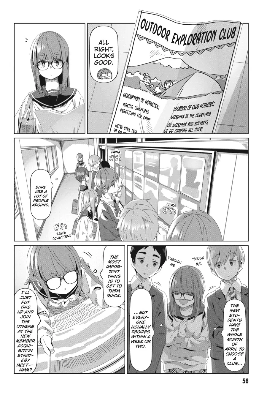 Read Laid-Back Camp chapter 78 image 1 on Lezhin
