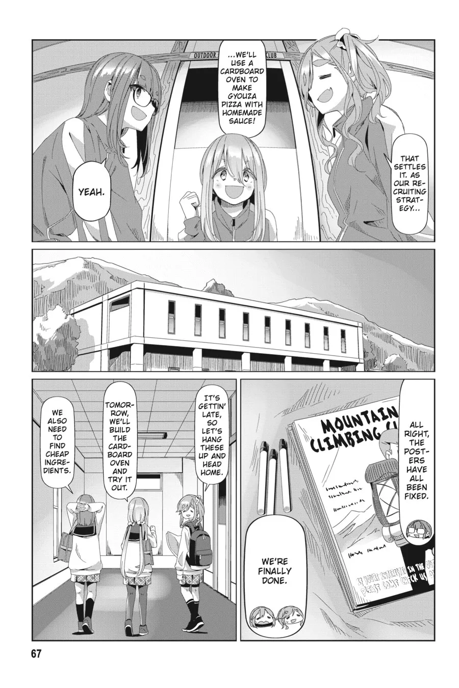 Read Laid-Back Camp chapter 78 image 12 on Lezhin