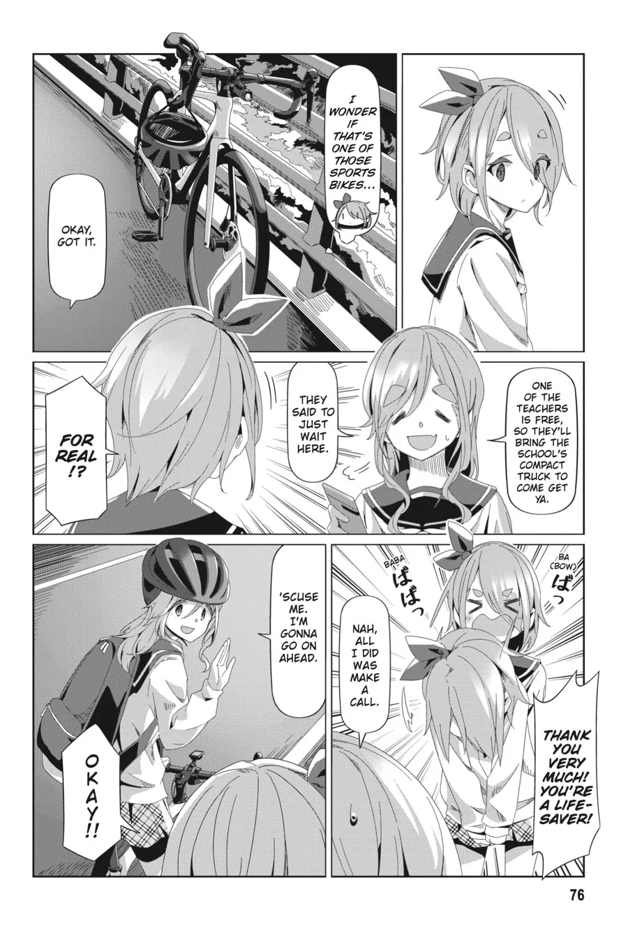 Read Laid-Back Camp chapter 78 image 21 on Lezhin