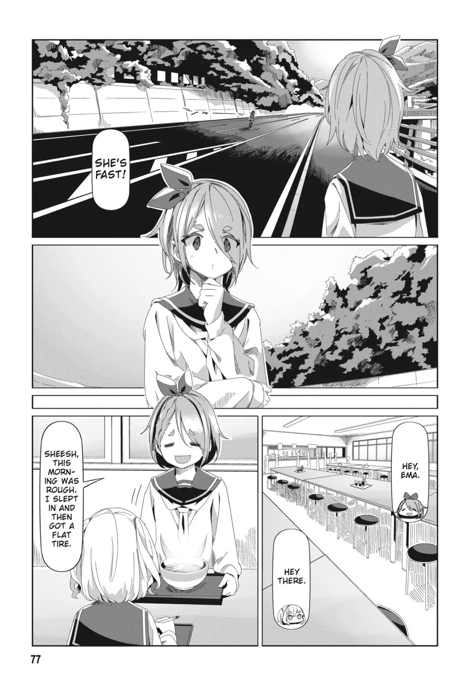Read Laid-Back Camp chapter 78 image 22 on Lezhin