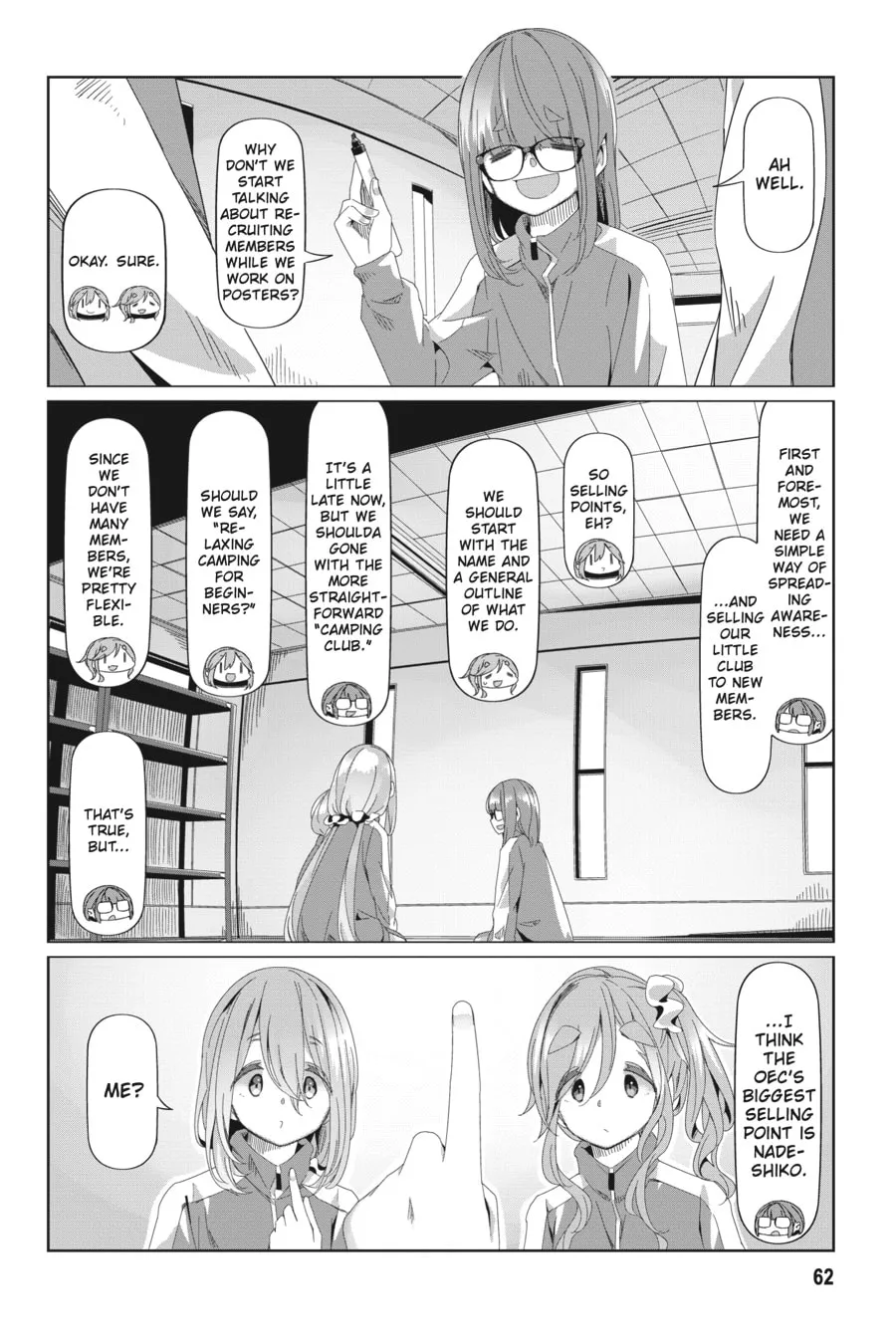 Read Laid-Back Camp chapter 78 image 7 on Lezhin