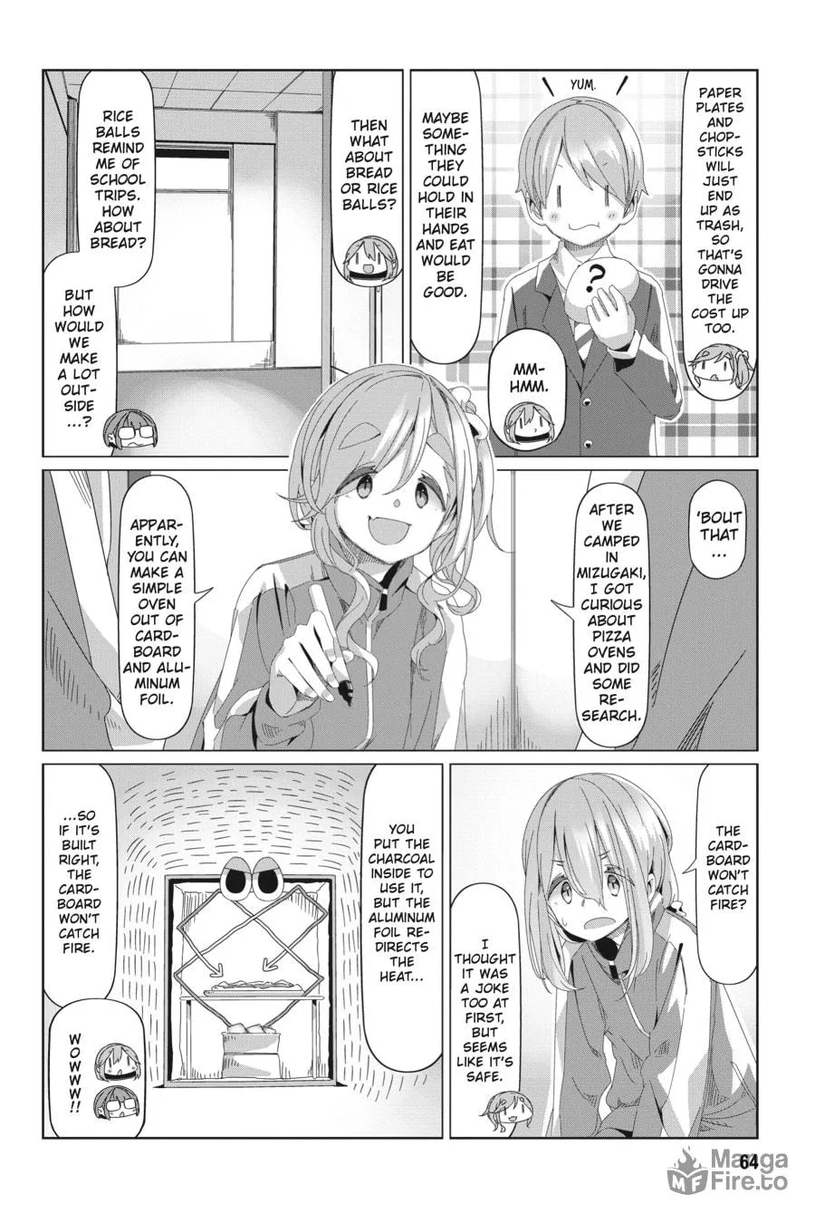 Read Laid-Back Camp chapter 78 image 9 on Lezhin
