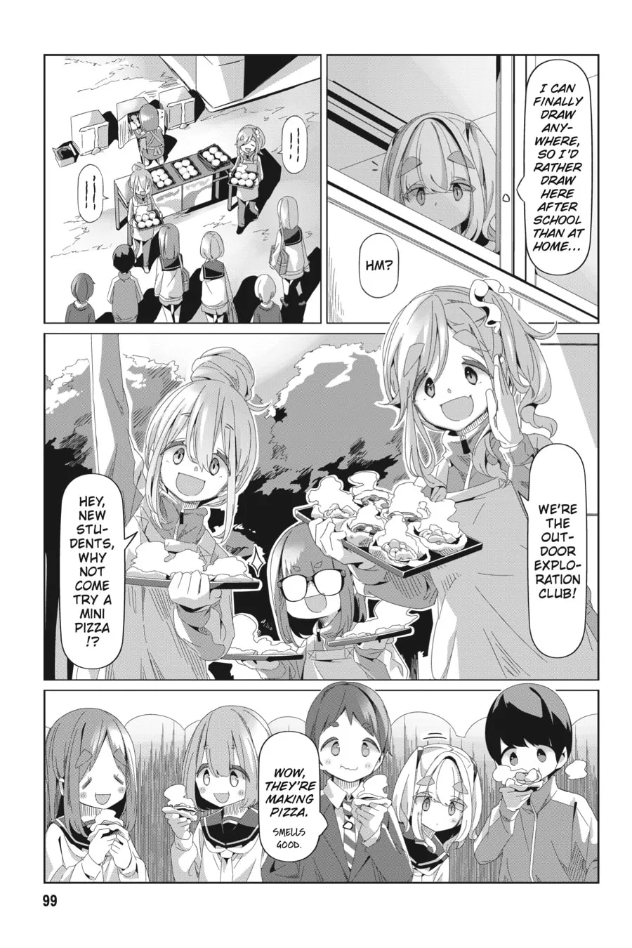 Read Laid-Back Camp chapter 79 image 18 on Lezhin
