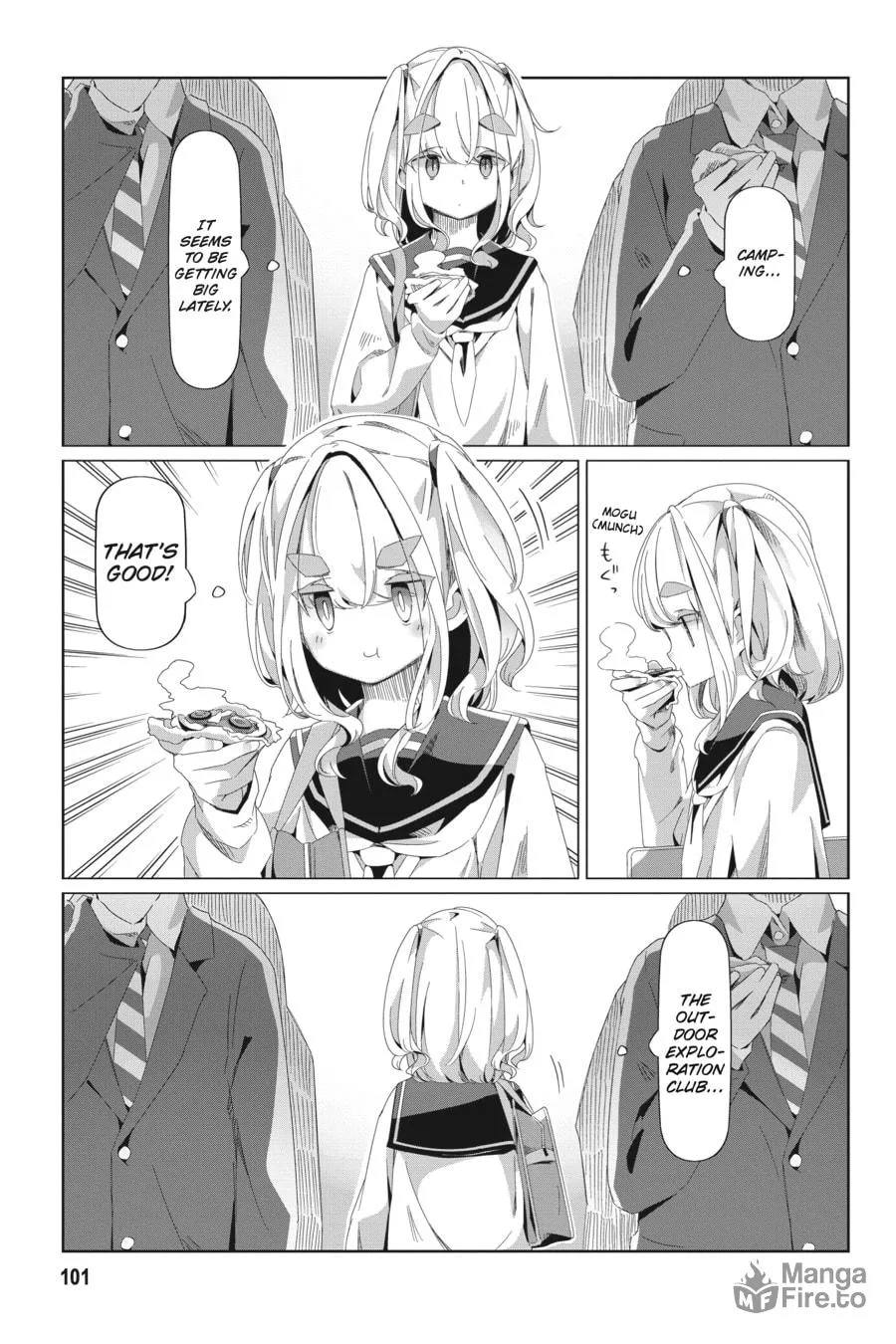 Read Laid-Back Camp chapter 79 image 20 on Lezhin