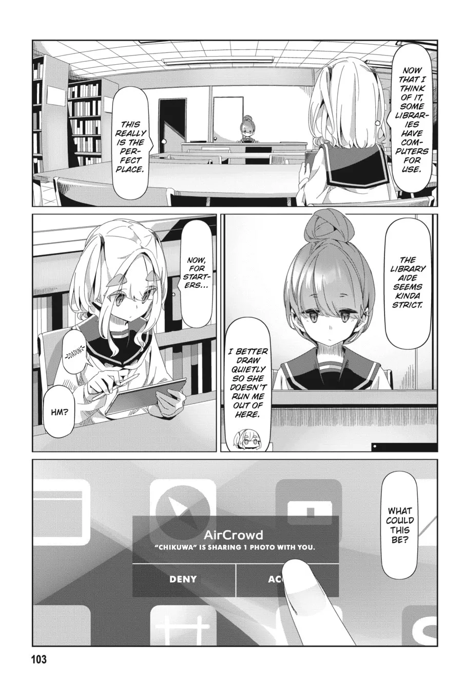 Read Laid-Back Camp chapter 79 image 22 on Lezhin