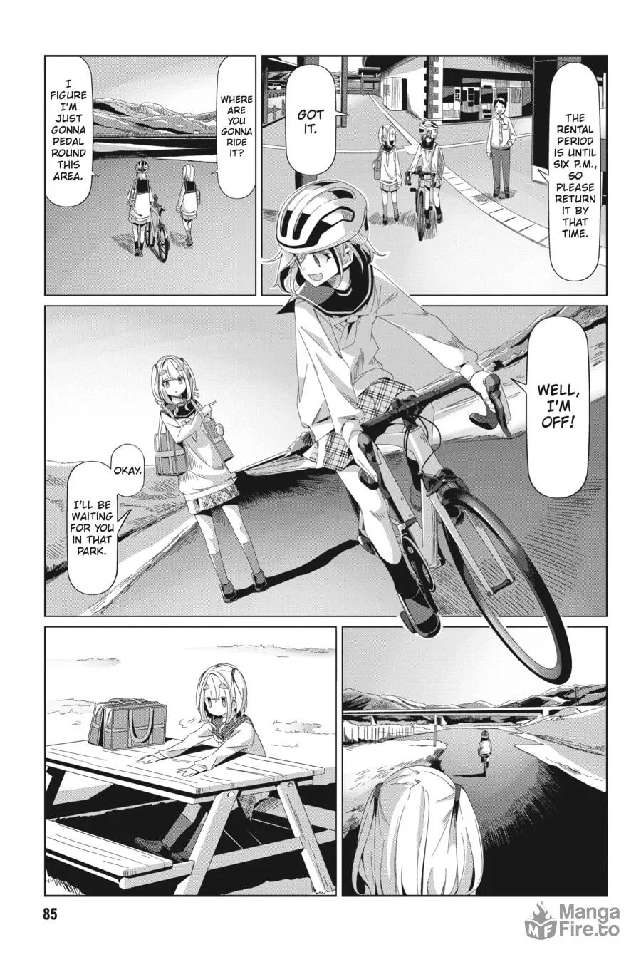 Read Laid-Back Camp chapter 79 image 4 on Lezhin