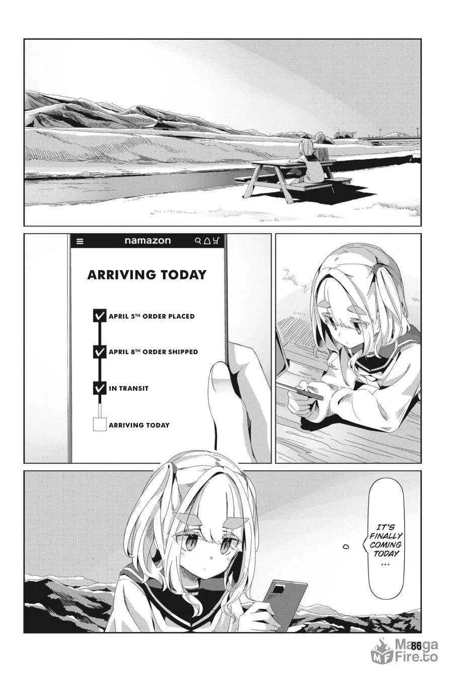 Read Laid-Back Camp chapter 79 image 5 on Lezhin