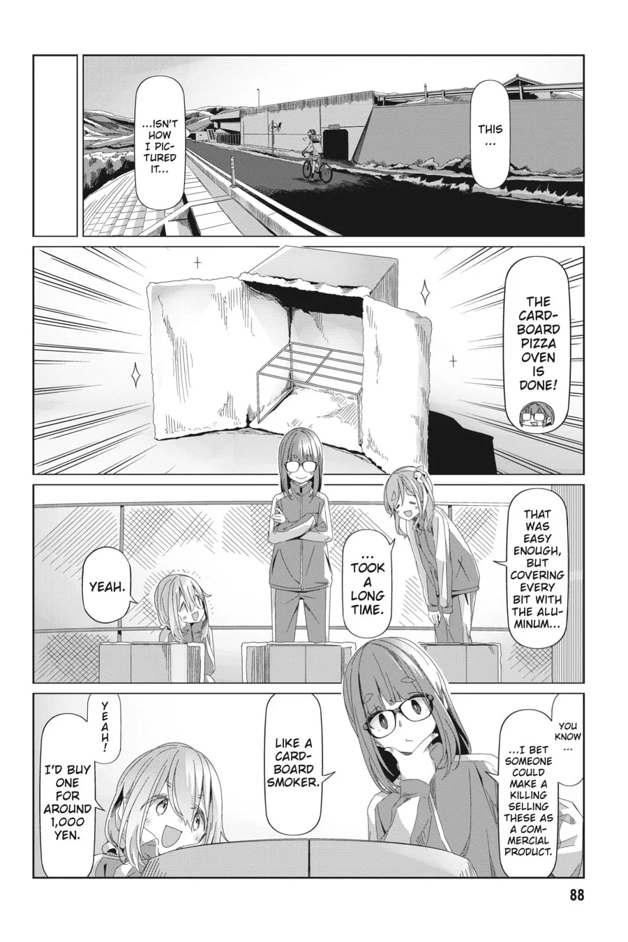 Read Laid-Back Camp chapter 79 image 7 on Lezhin