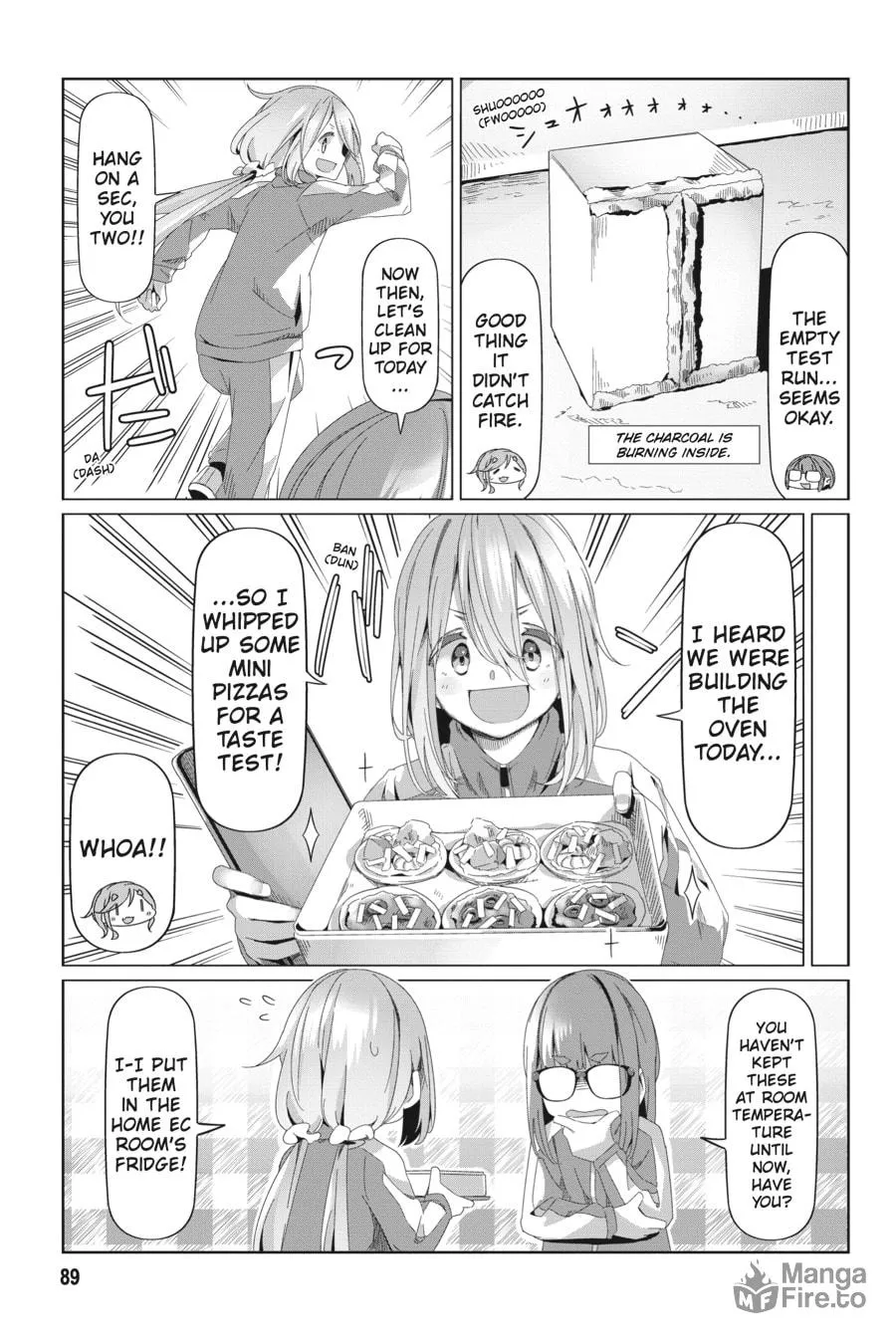 Read Laid-Back Camp chapter 79 image 8 on Lezhin