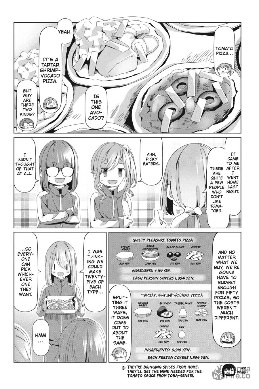 Read Laid-Back Camp chapter 79 image 9 on Lezhin