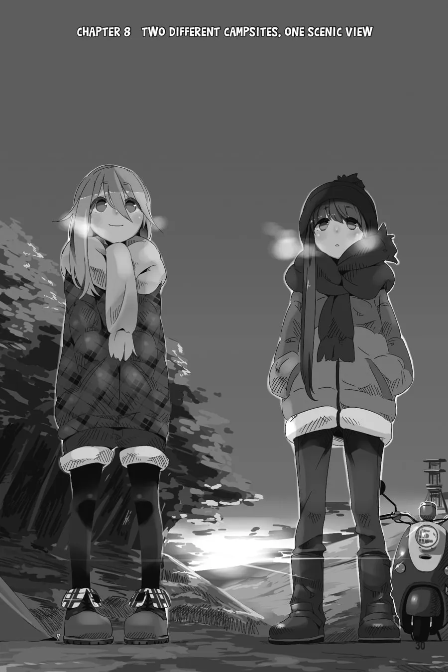 Read Laid-Back Camp chapter 8 image 1 on Lezhin