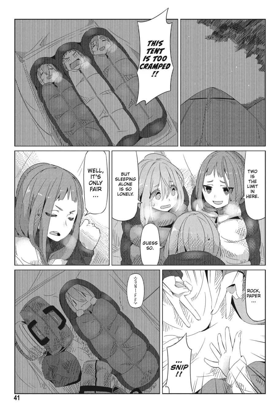 Read Laid-Back Camp chapter 8 image 12 on Lezhin