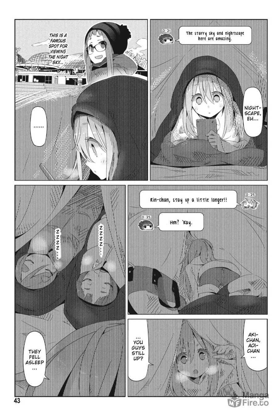 Read Laid-Back Camp chapter 8 image 14 on Lezhin