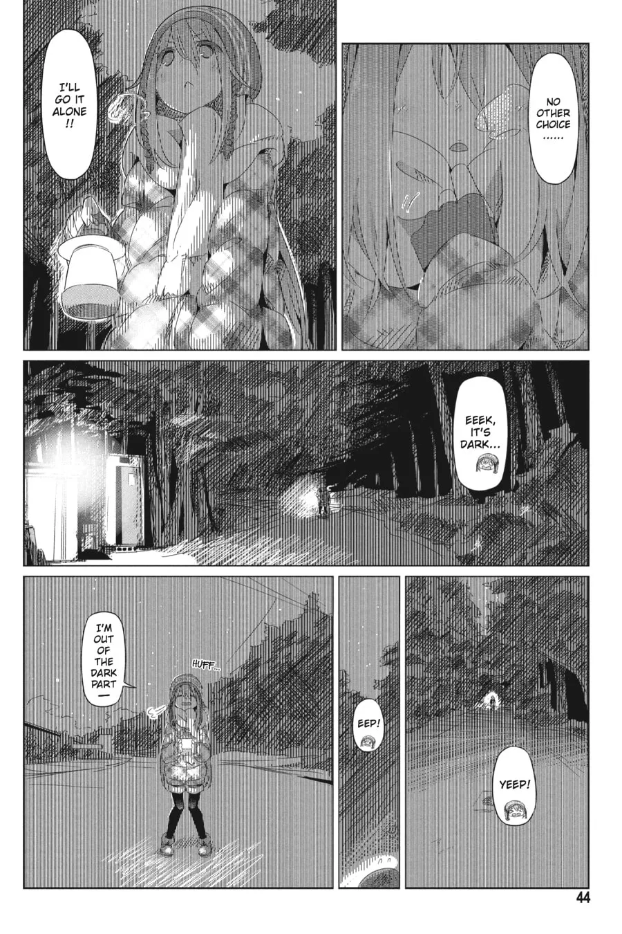 Read Laid-Back Camp chapter 8 image 15 on Lezhin
