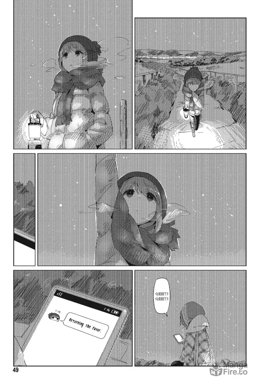 Read Laid-Back Camp chapter 8 image 19 on Lezhin