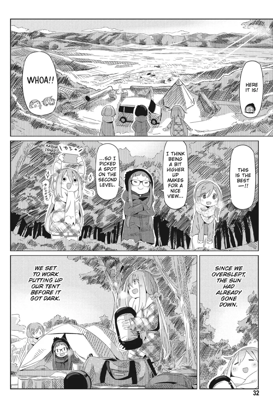Read Laid-Back Camp chapter 8 image 3 on Lezhin