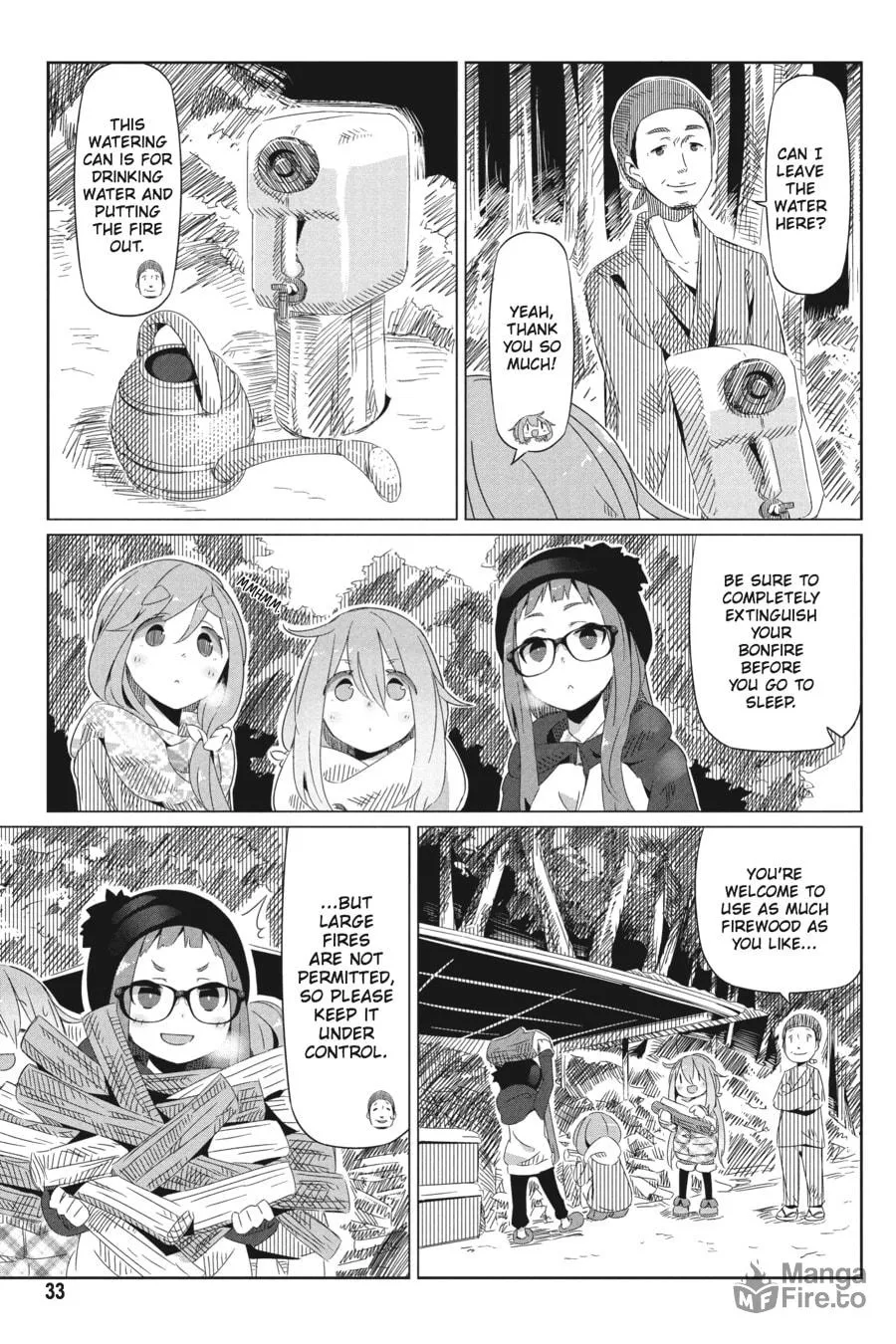 Read Laid-Back Camp chapter 8 image 4 on Lezhin