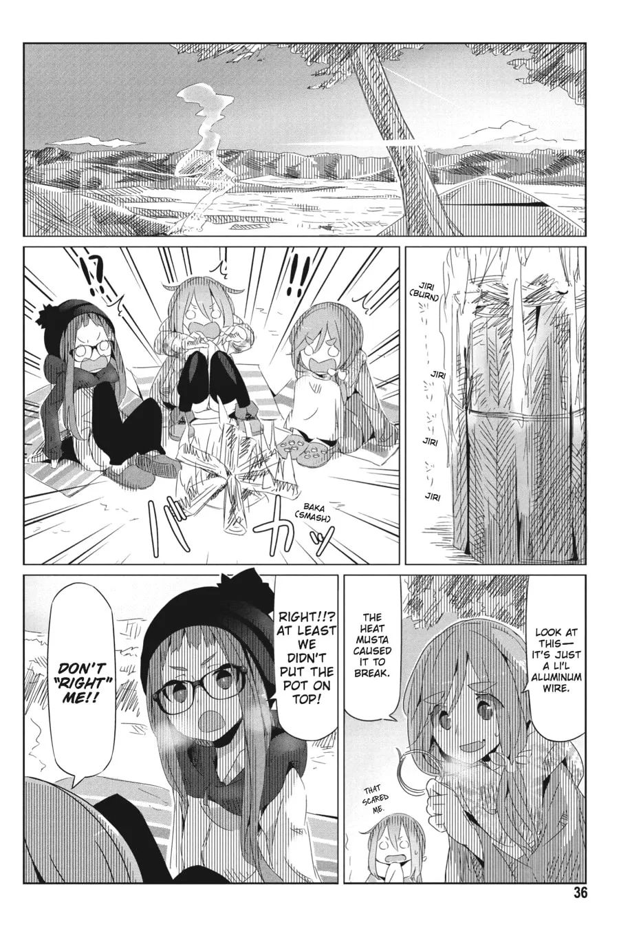 Read Laid-Back Camp chapter 8 image 7 on Lezhin