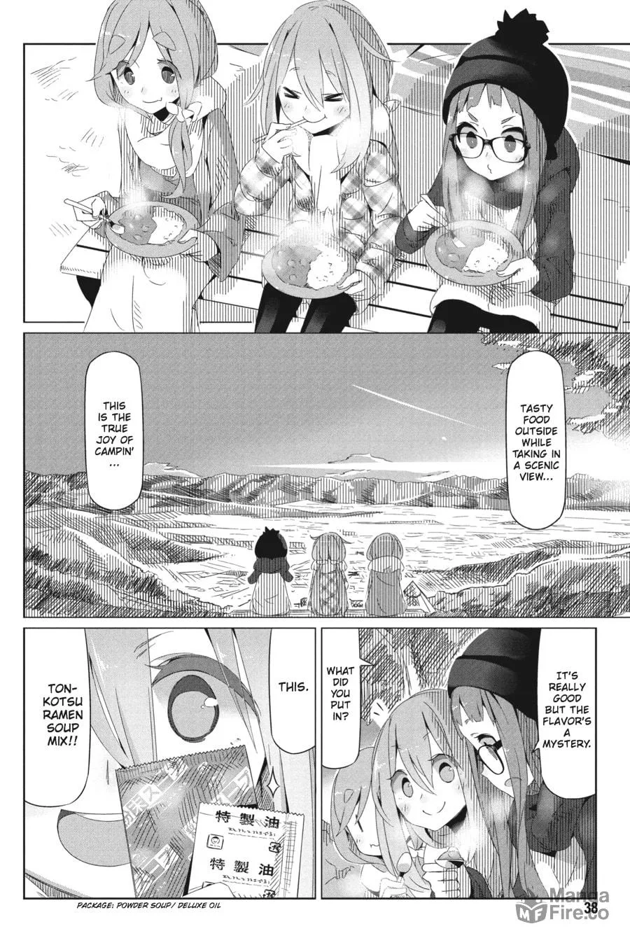 Read Laid-Back Camp chapter 8 image 9 on Lezhin