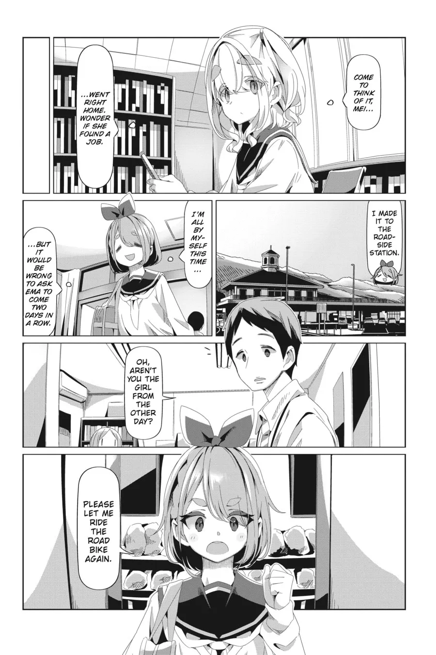 Read Laid-Back Camp chapter 80 image 1 on Lezhin
