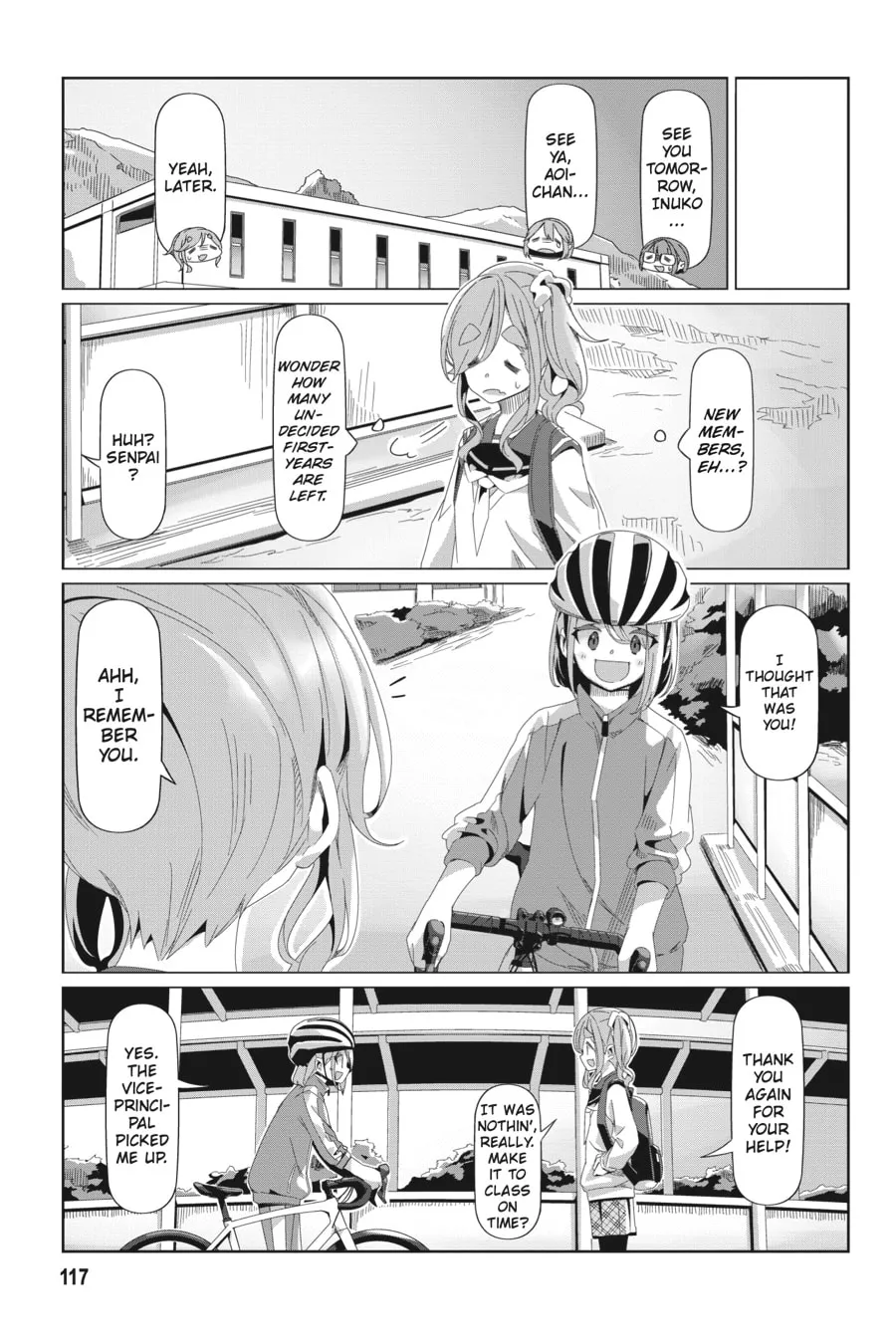 Read Laid-Back Camp chapter 80 image 10 on Lezhin