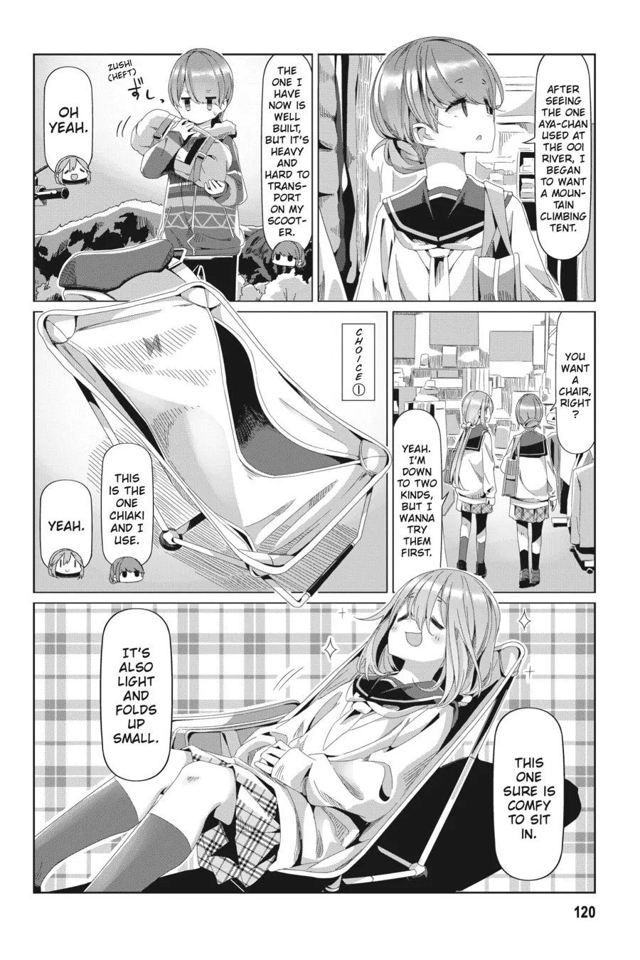 Read Laid-Back Camp chapter 80 image 13 on Lezhin