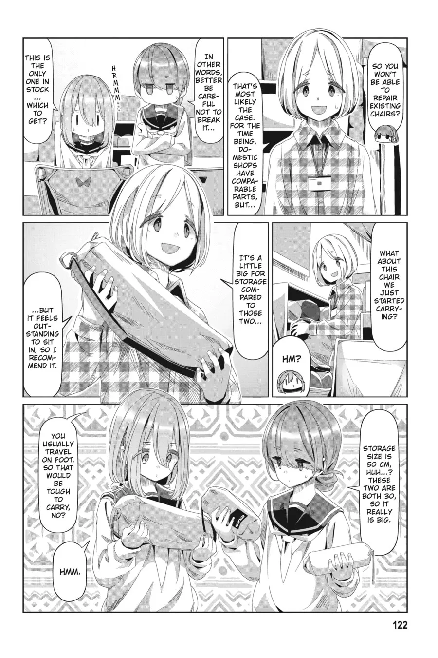 Read Laid-Back Camp chapter 80 image 15 on Lezhin