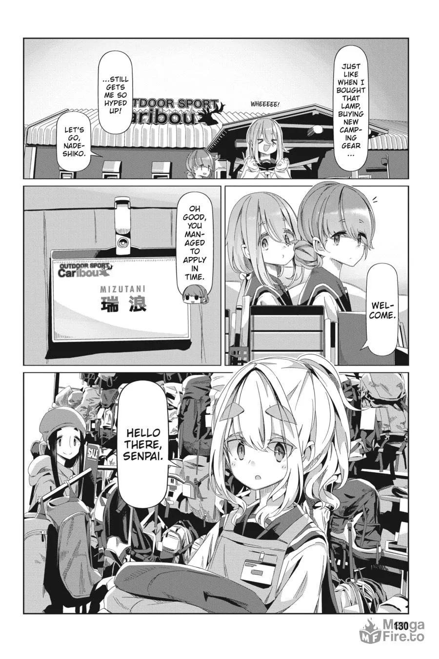 Read Laid-Back Camp chapter 80 image 23 on Lezhin