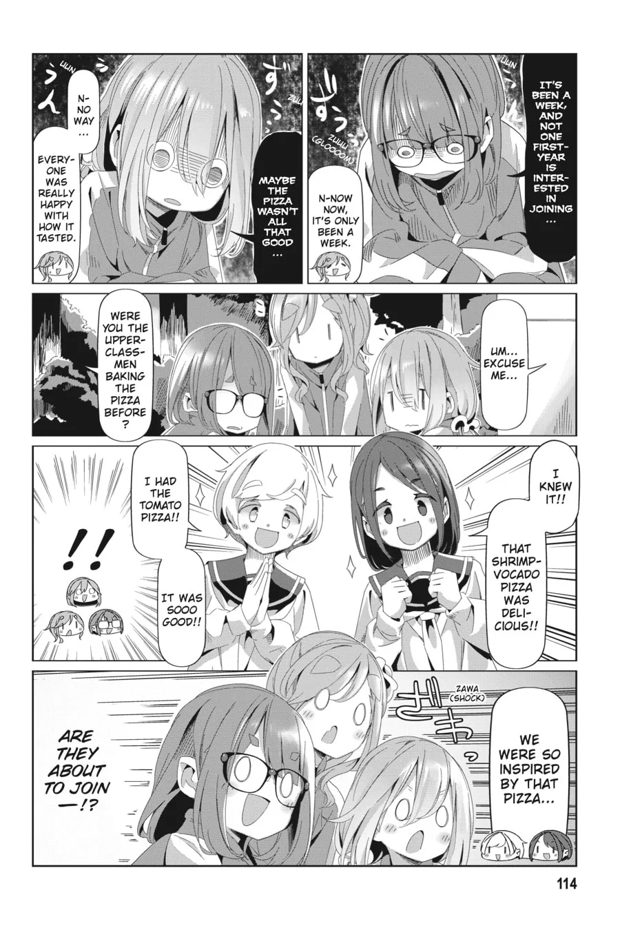 Read Laid-Back Camp chapter 80 image 7 on Lezhin