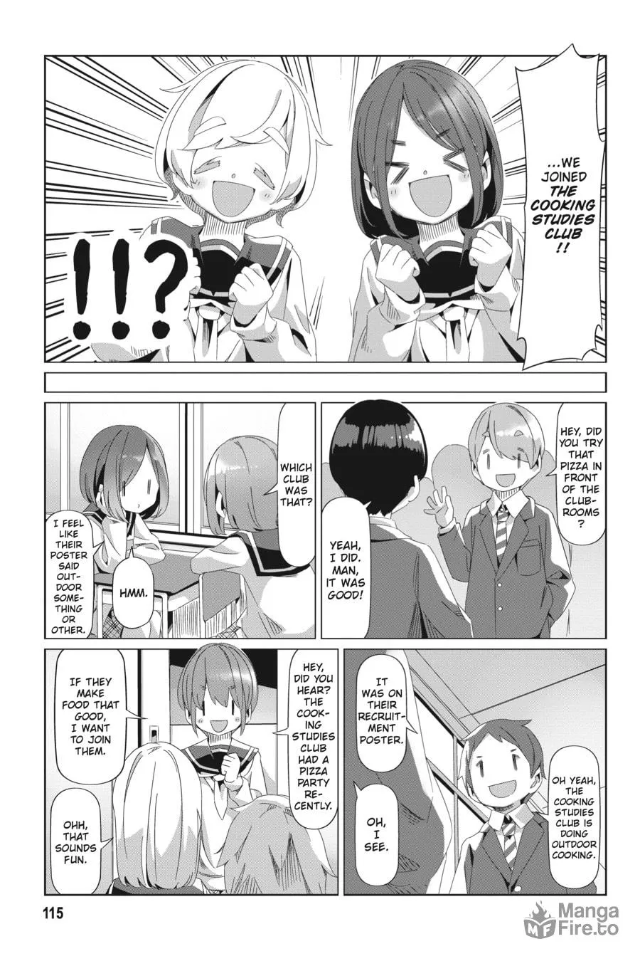 Read Laid-Back Camp chapter 80 image 8 on Lezhin