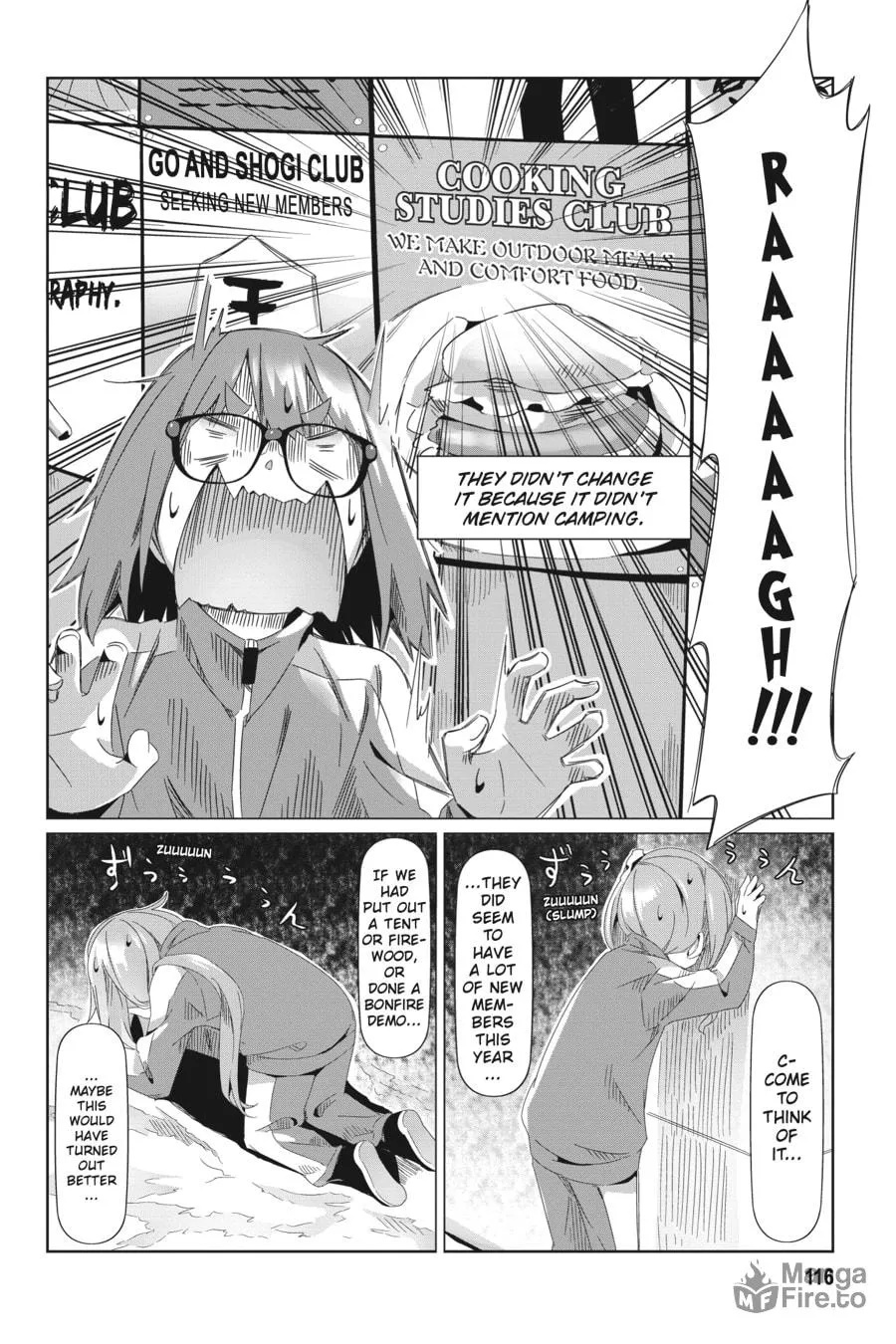 Read Laid-Back Camp chapter 80 image 9 on Lezhin
