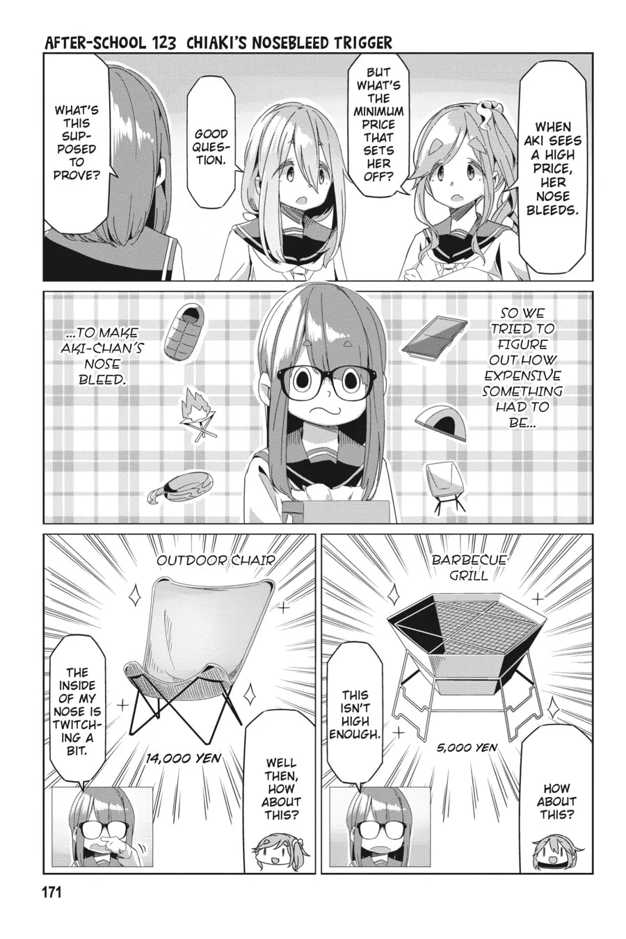 Read Laid-Back Camp chapter 81.5 image 12 on Lezhin