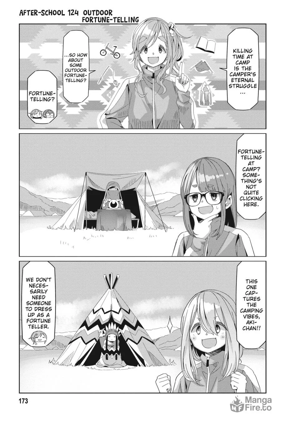 Read Laid-Back Camp chapter 81.5 image 14 on Lezhin