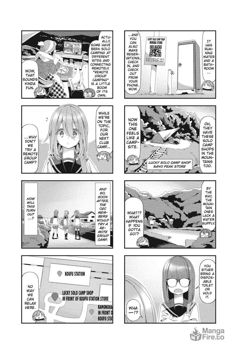 Read Laid-Back Camp chapter 81.5 image 20 on Lezhin