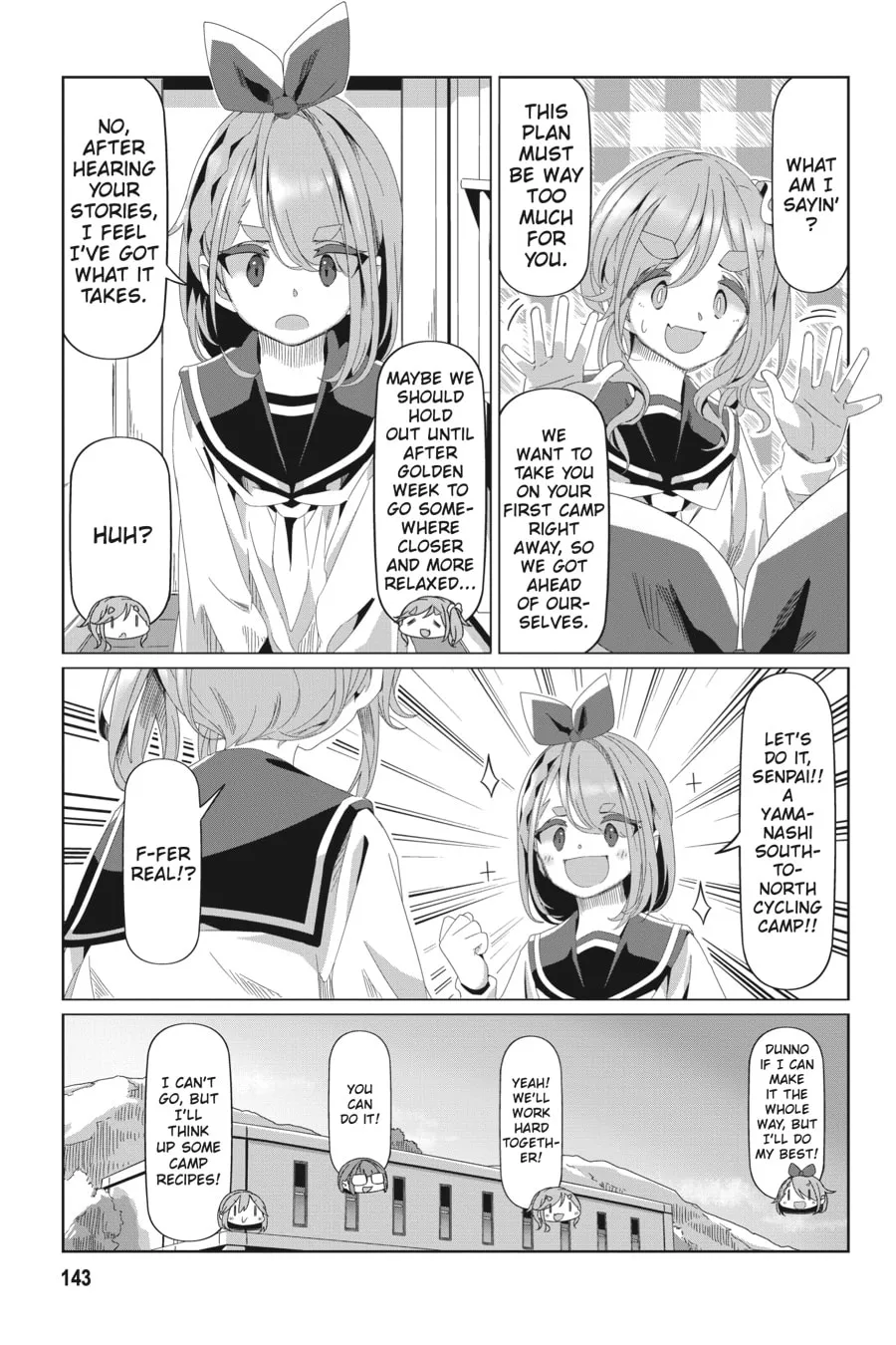 Read Laid-Back Camp chapter 81 image 10 on Lezhin