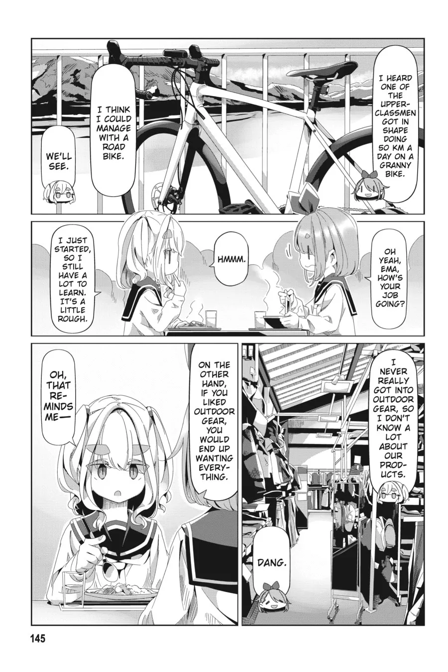 Read Laid-Back Camp chapter 81 image 12 on Lezhin