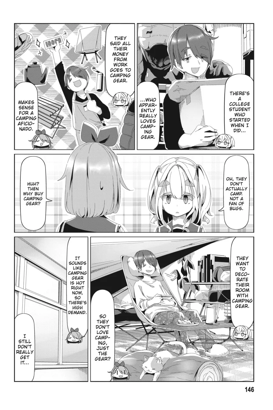 Read Laid-Back Camp chapter 81 image 13 on Lezhin