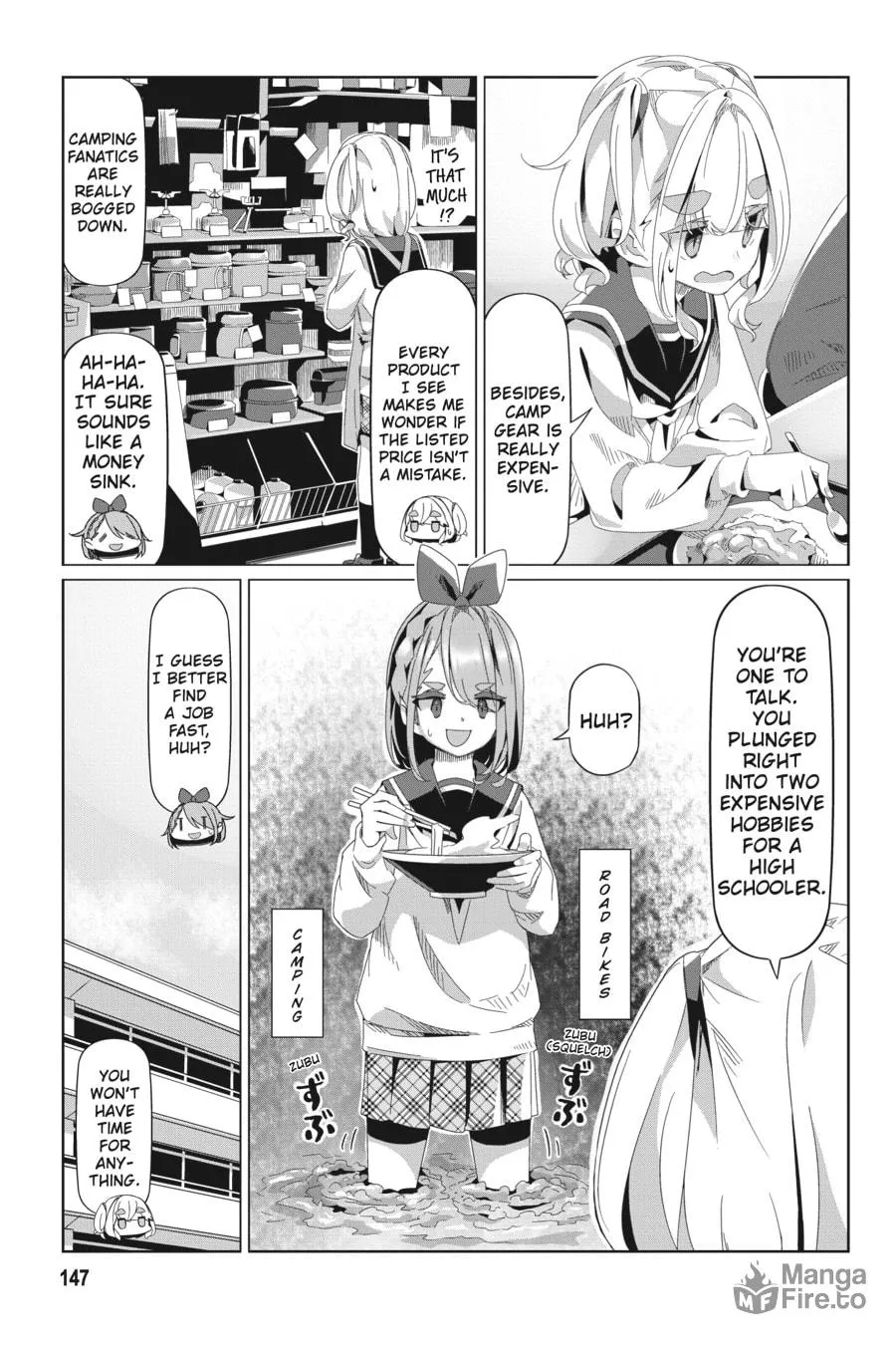 Read Laid-Back Camp chapter 81 image 14 on Lezhin