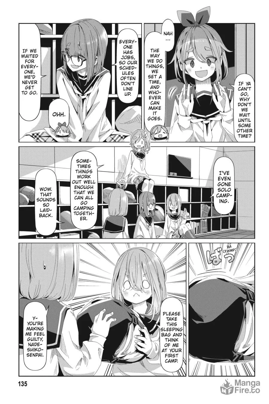 Read Laid-Back Camp chapter 81 image 2 on Lezhin