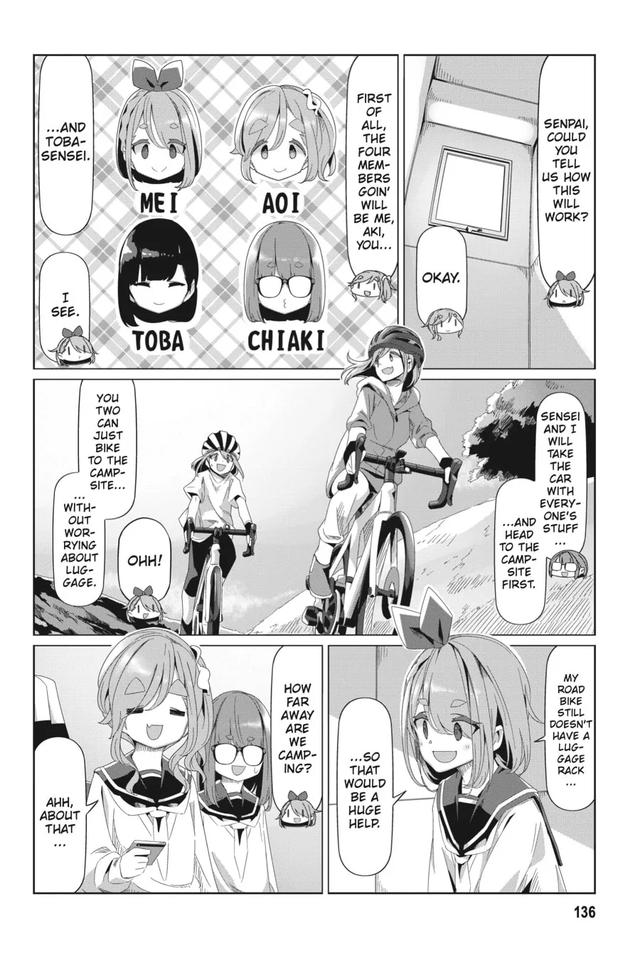 Read Laid-Back Camp chapter 81 image 3 on Lezhin