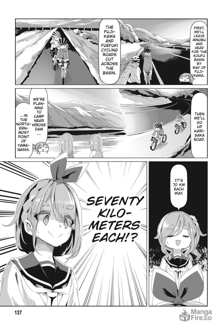 Read Laid-Back Camp chapter 81 image 4 on Lezhin