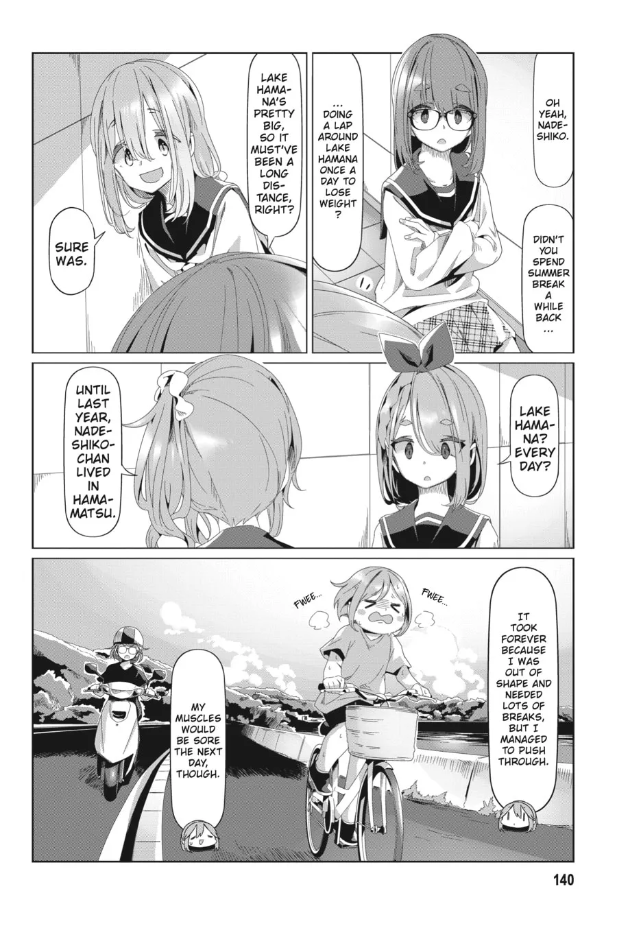 Read Laid-Back Camp chapter 81 image 7 on Lezhin