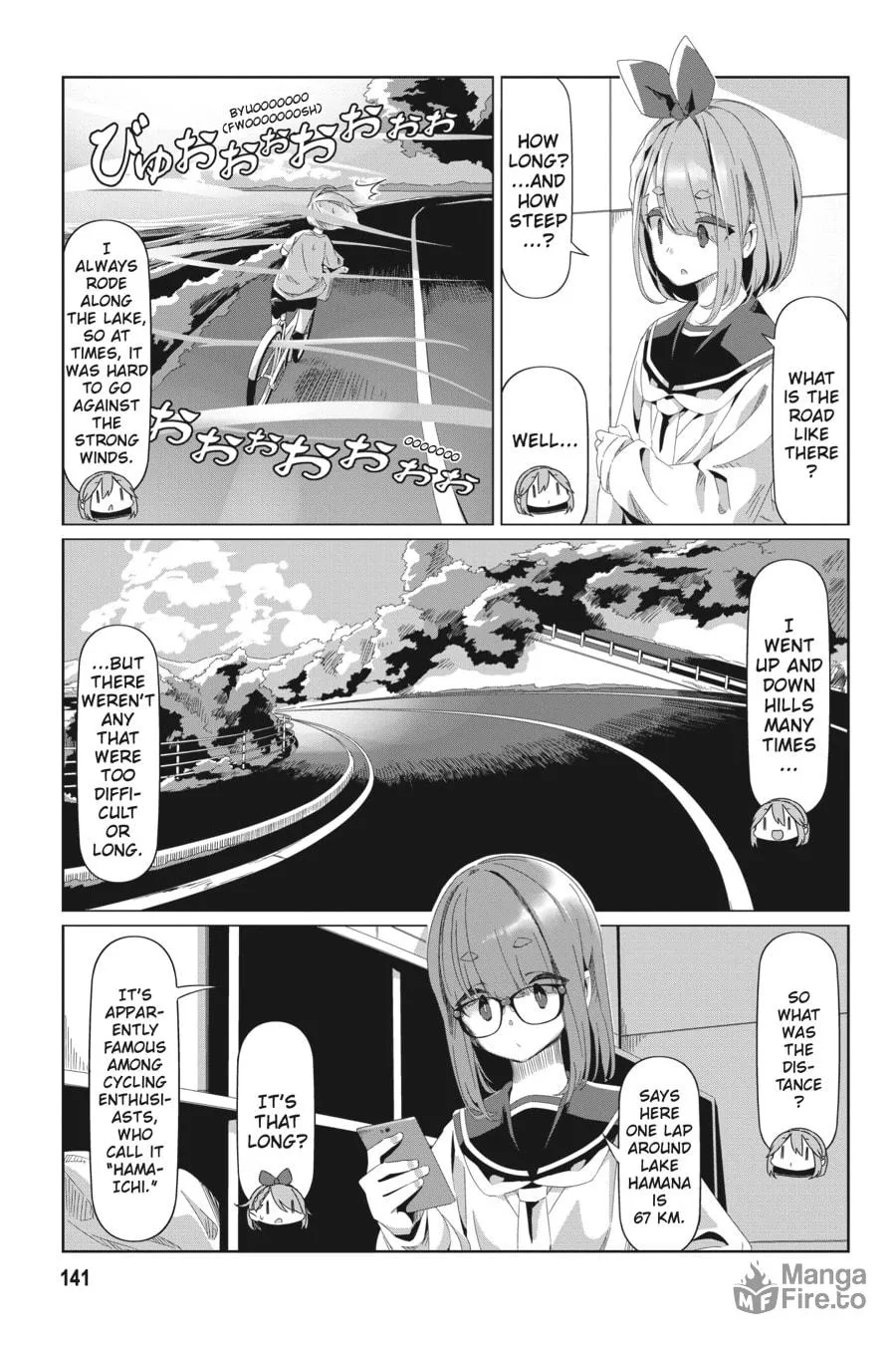 Read Laid-Back Camp chapter 81 image 8 on Lezhin