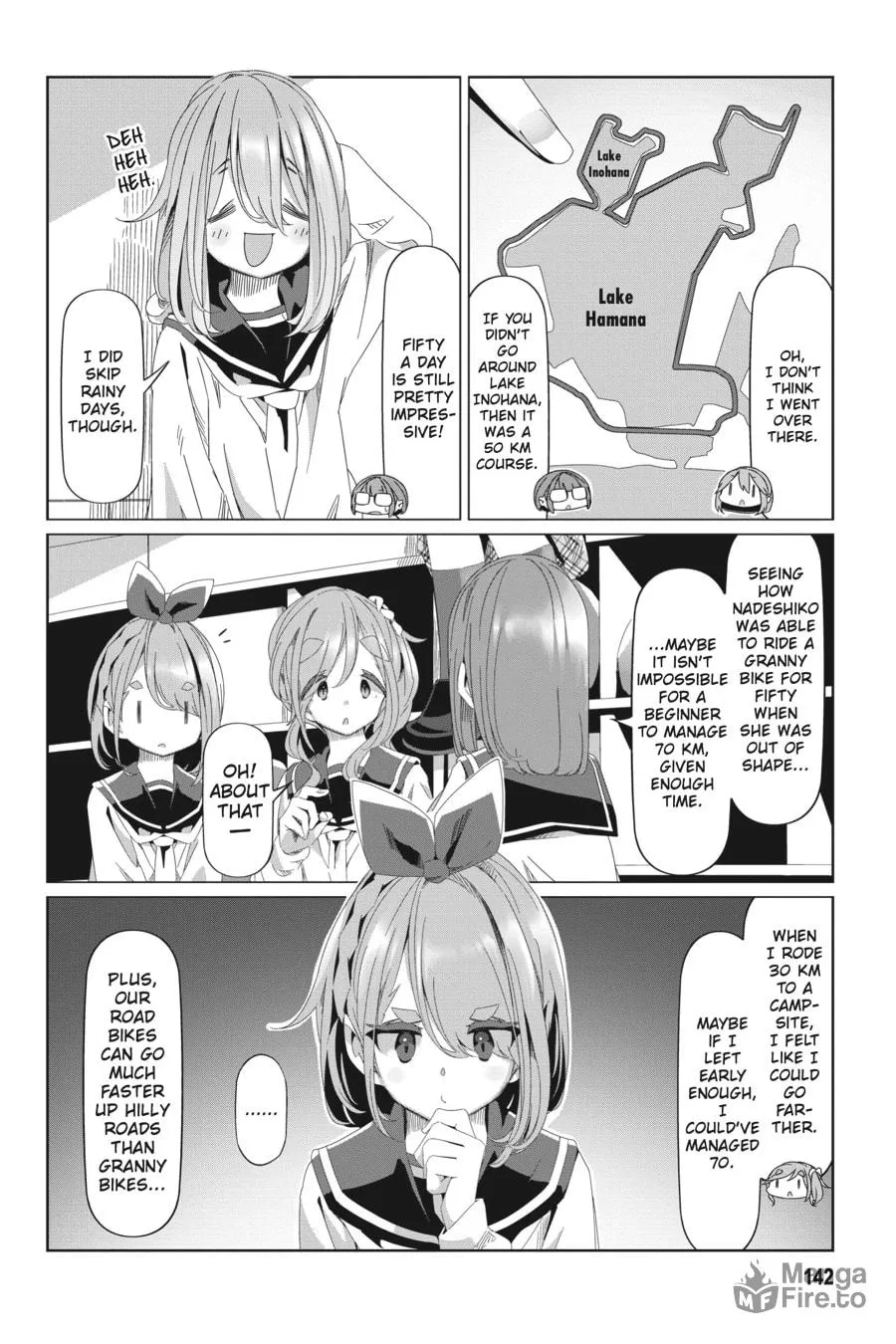 Read Laid-Back Camp chapter 81 image 9 on Lezhin
