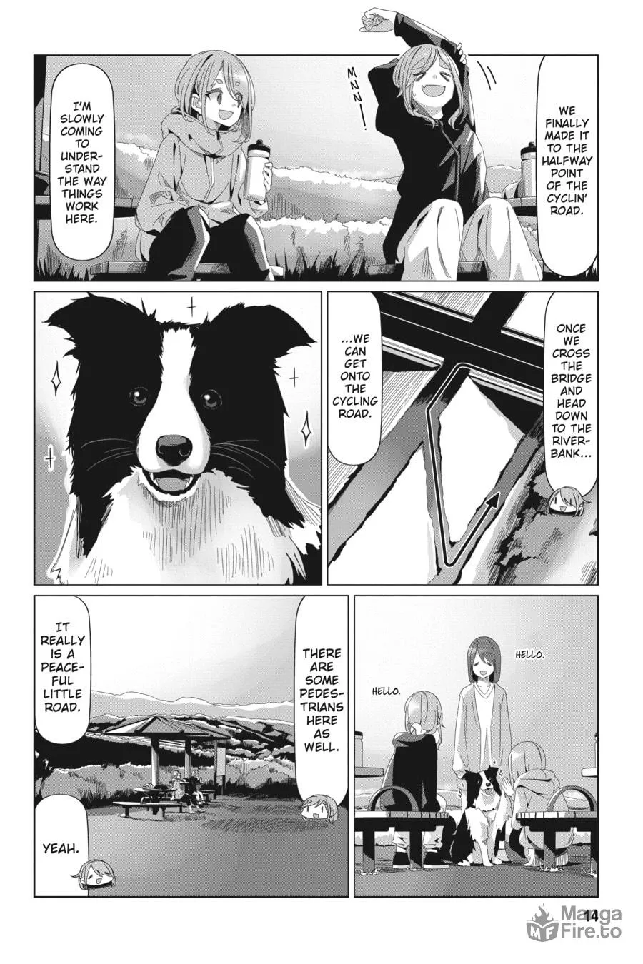 Read Laid-Back Camp chapter 82 image 11 on Lezhin