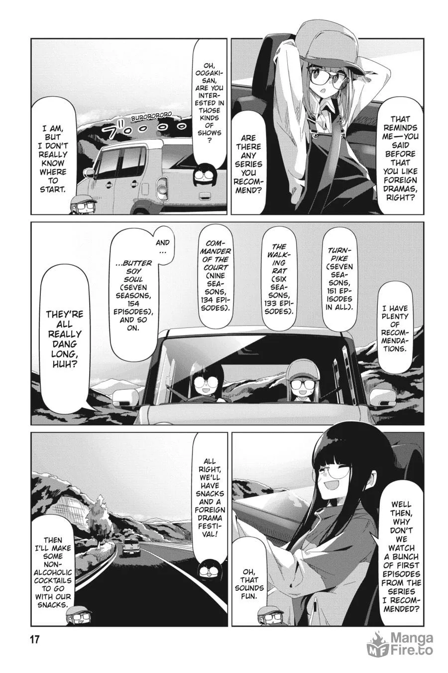Read Laid-Back Camp chapter 82 image 14 on Lezhin
