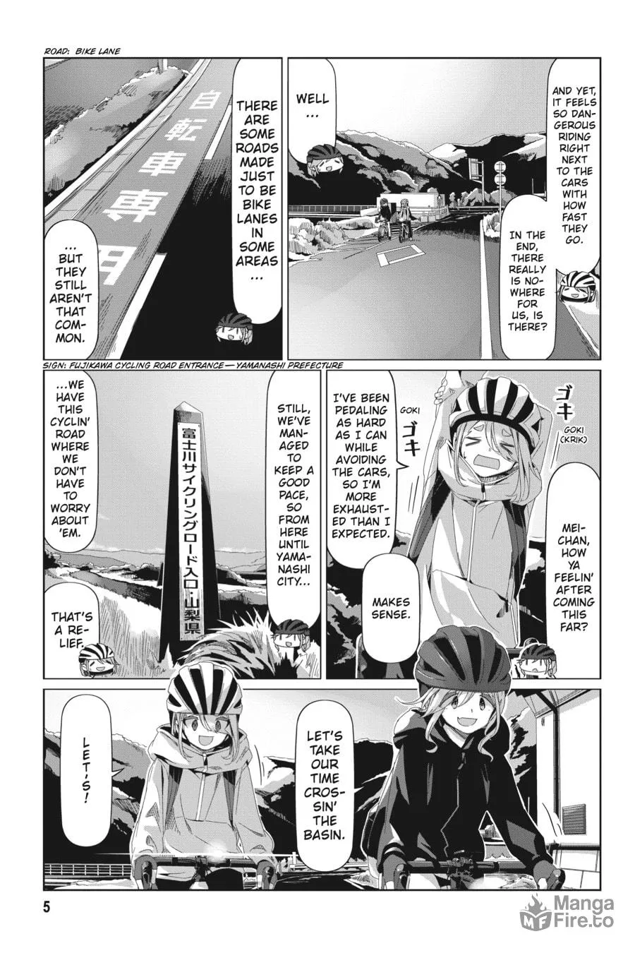Read Laid-Back Camp chapter 82 image 2 on Lezhin