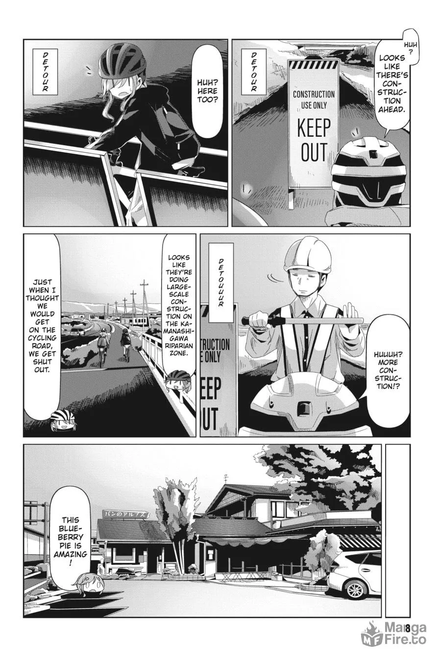 Read Laid-Back Camp chapter 82 image 5 on Lezhin